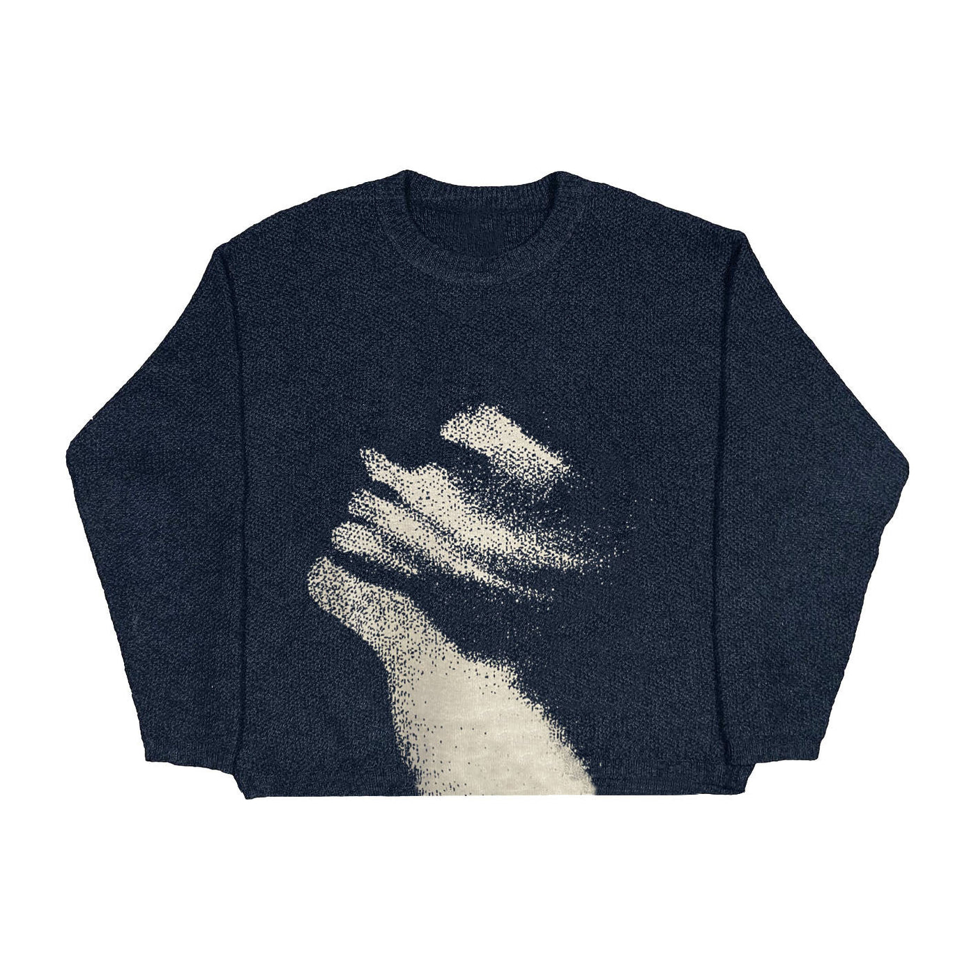 Stylischer Strickpullover