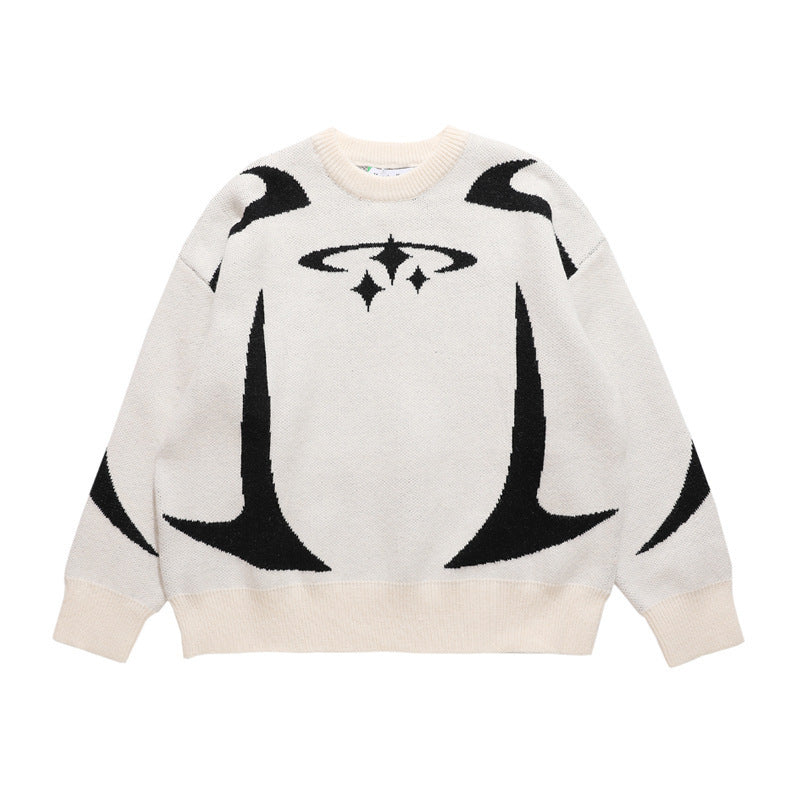Stylischer Strickpullover