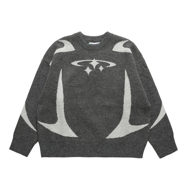 Stylischer Strickpullover