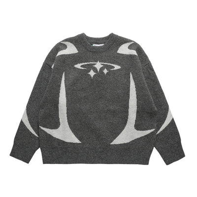 Stylischer Strickpullover